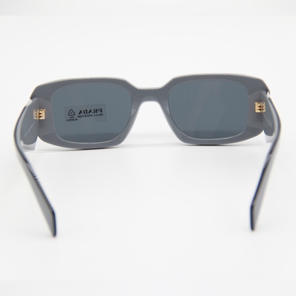 NEW PRADA GREY SUNGLASSES NEW COLLECTION PR17WS 11N09T UNISEX EYEWEAR PR 17WS - Picture 8 of 14